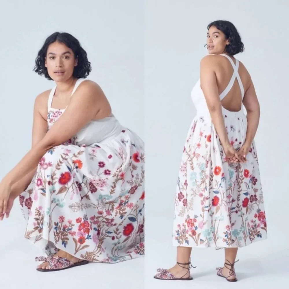 RARE Anthropologie Eularia maxi dress - Picture 4 of 16